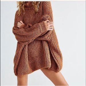 New Free People Oasis tunic oversized sweater size S